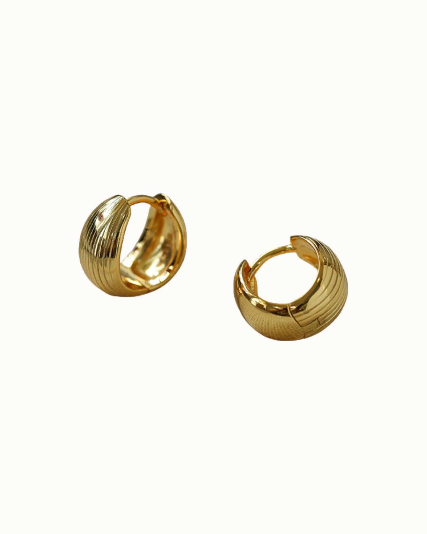 Revolva Huggies | Earrings | S925 Sterling Silver – Lunari Jewellery