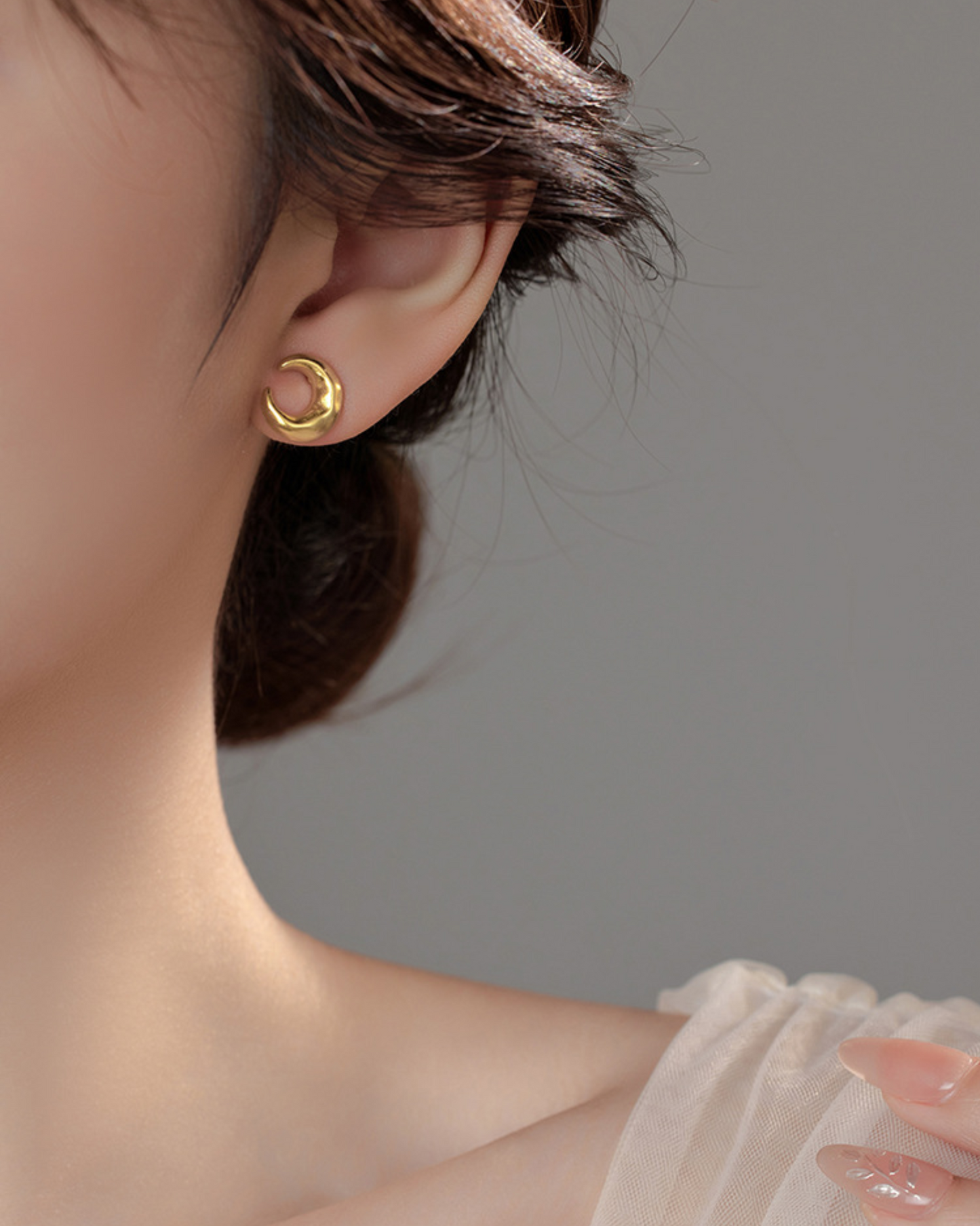 Selene Ring | Ring | Rhodium & S925 Silver β Lunari Jewellery