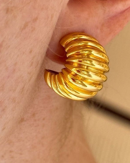 Rocca Hoops | Earrings | S925 Sterling Silver – Lunari Jewellery