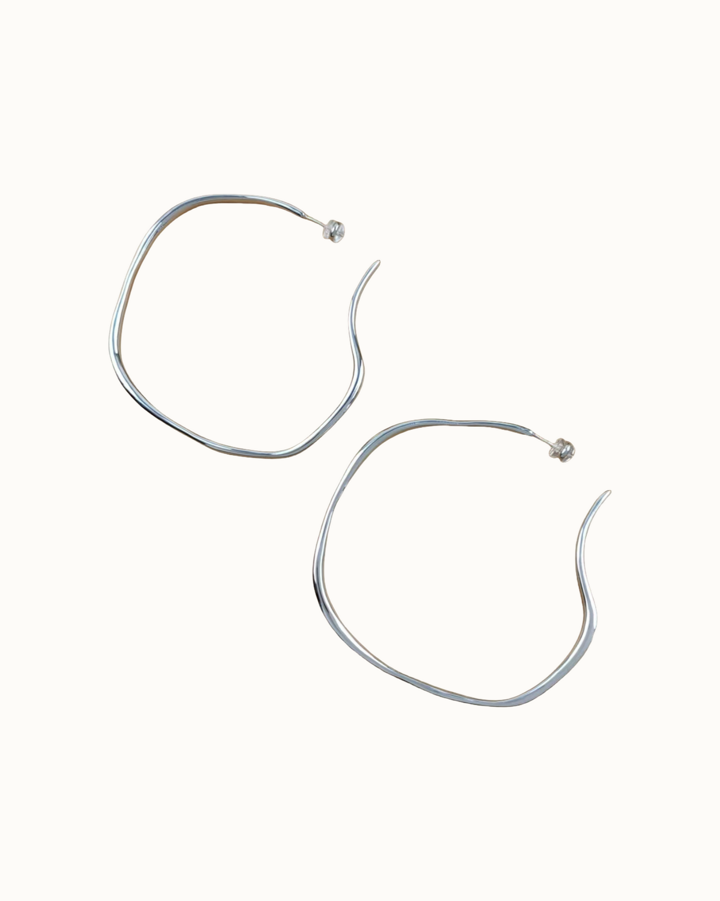 Eolia Oversized Hoops | Earrings | 18k Gold Plated – Lunari Jewellery