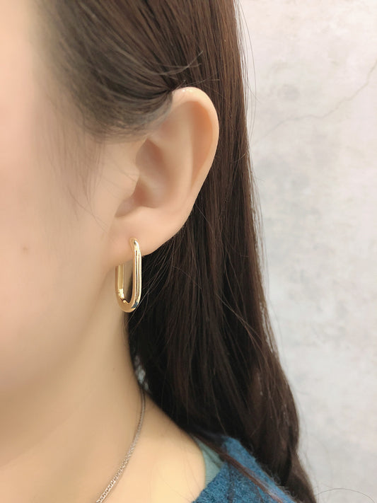 Aeris Hoops | Earrings | Rhodium & S925 Silver – Lunari Jewellery