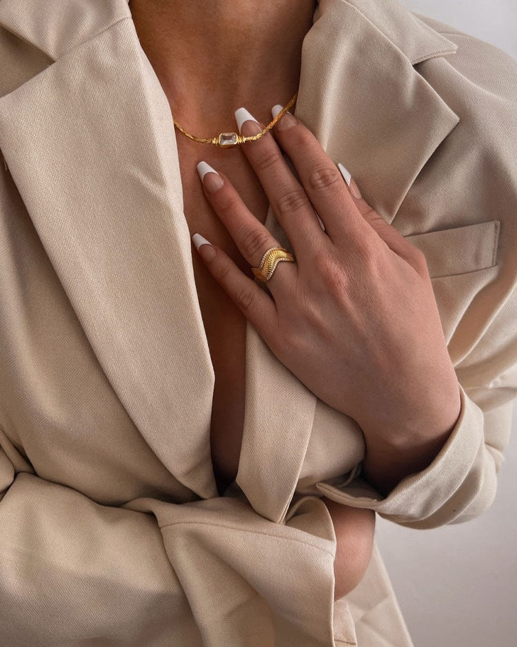 Serpenza Band | Ring | S925 Sterling Silver β Lunari Jewellery