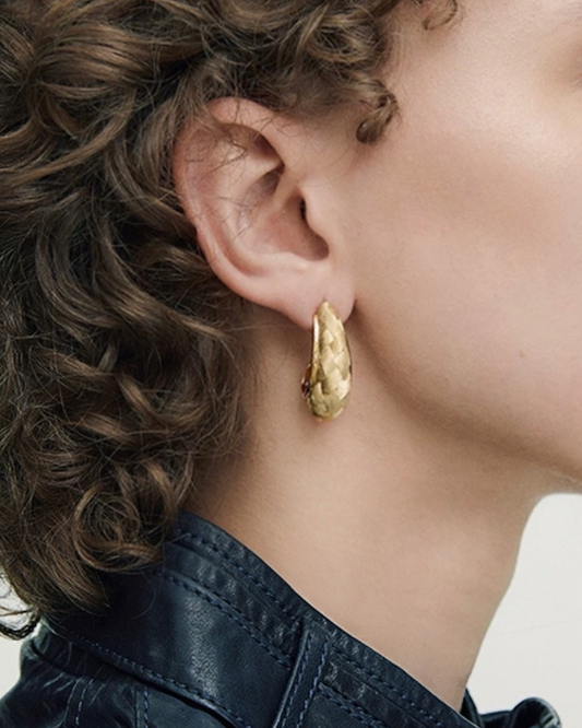 Mossé Hoops | Earrings | S925 Sterling Silver – Lunari Jewellery