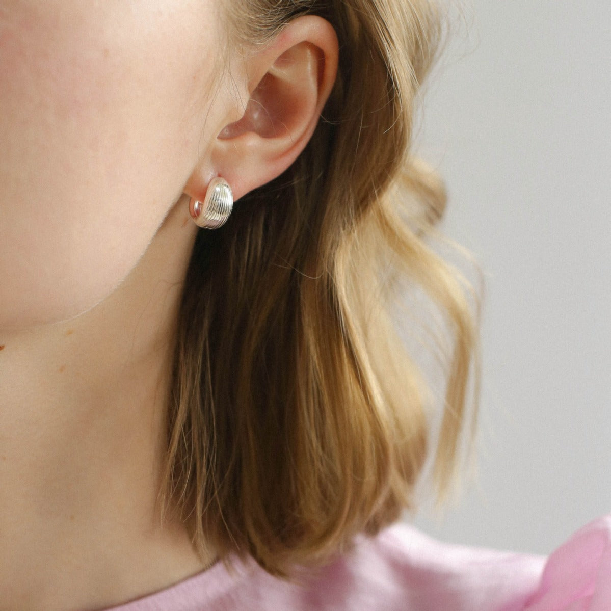 Revolva Huggies | Earrings | S925 Sterling Silver – Lunari Jewellery