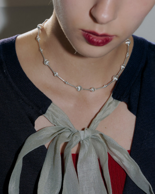 Linรฉa Luster Necklace | Necklace | S925 Sterling Silver โ Lunari Jewellery