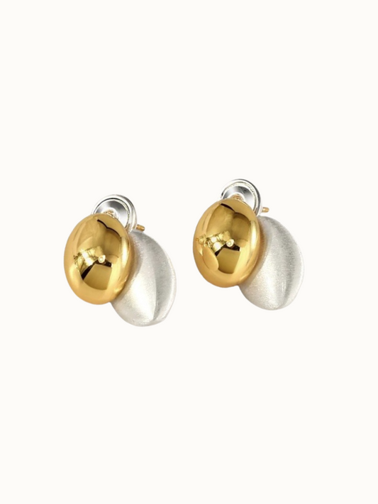 Twinbean Studs | Earrings | S925 Sterling Silver โ Lunari Jewellery