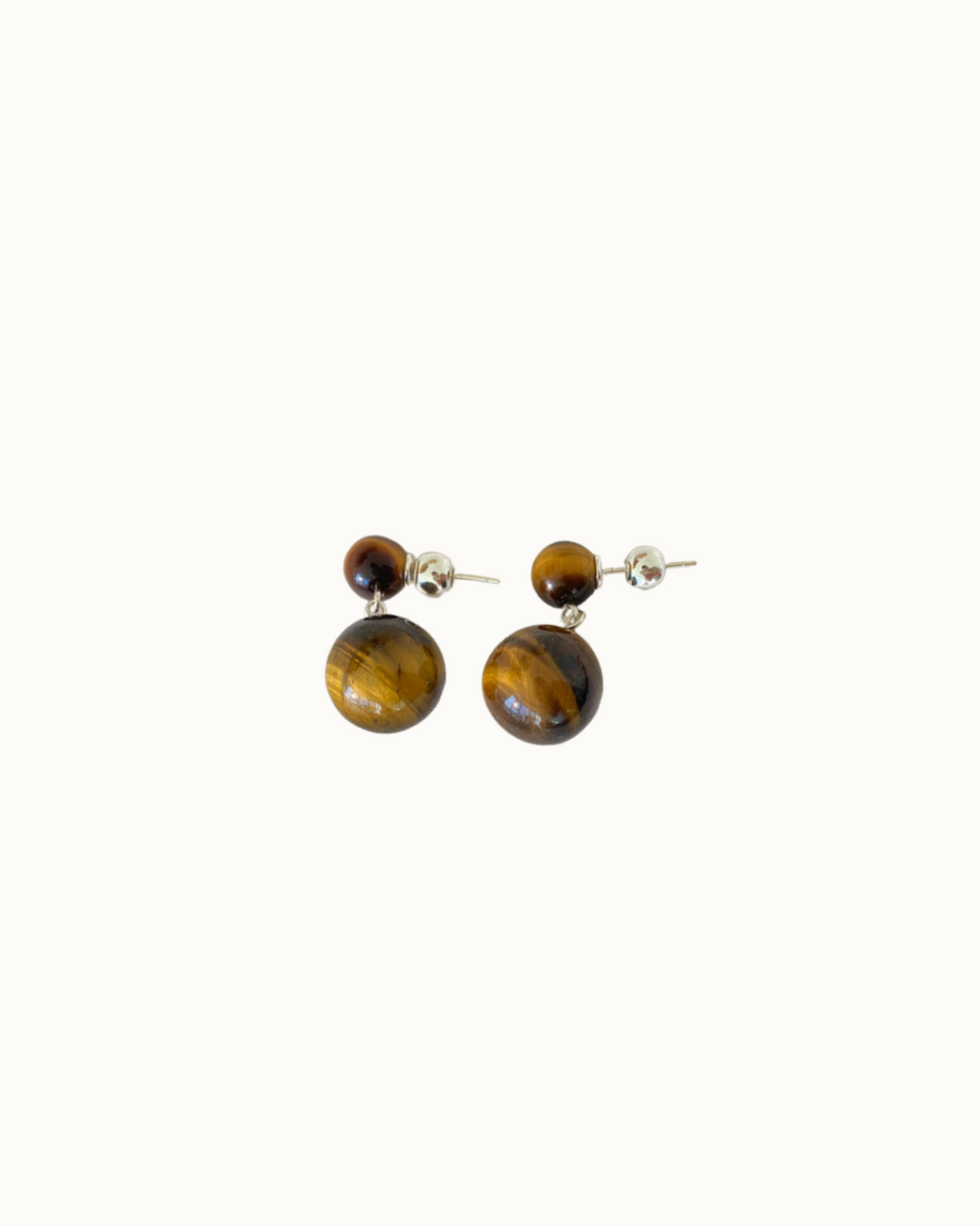 Orb Duet Drops | Earrings | Rhodium & S925 Silver – Lunari Jewellery