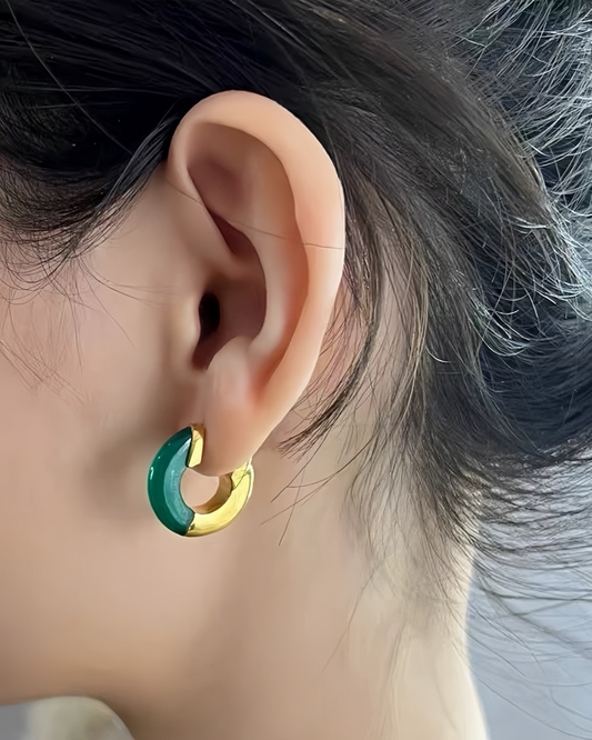 Sorella Hoops | Earrings | 18k Gold Plated – Lunari Jewellery