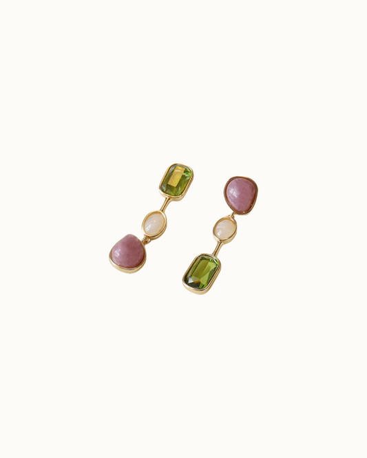 Iris Cascade Earrings | Earrings | S925 Sterling Silver โ Lunari Jewellery