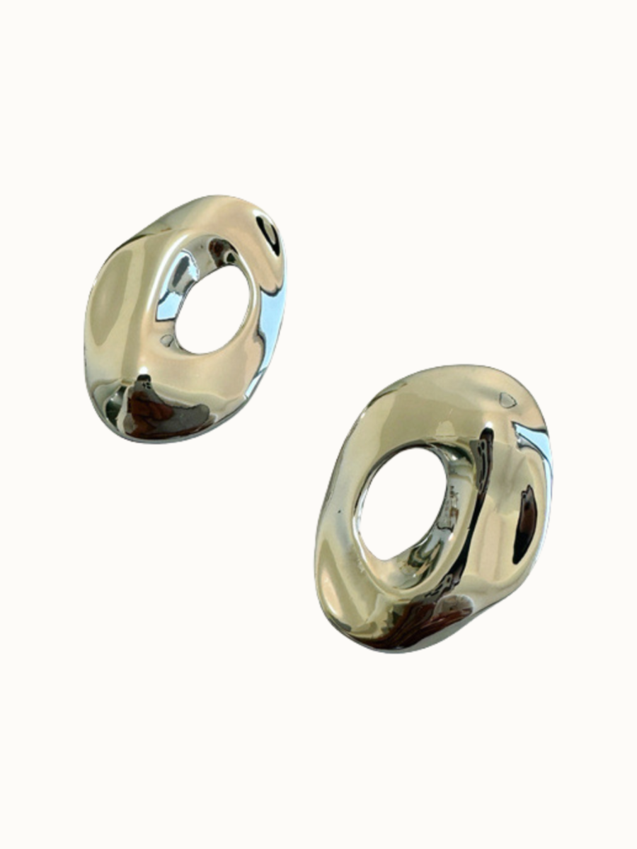 Void Flow Earrings | Earrings | S925 Sterling Silver – Lunari Jewellery