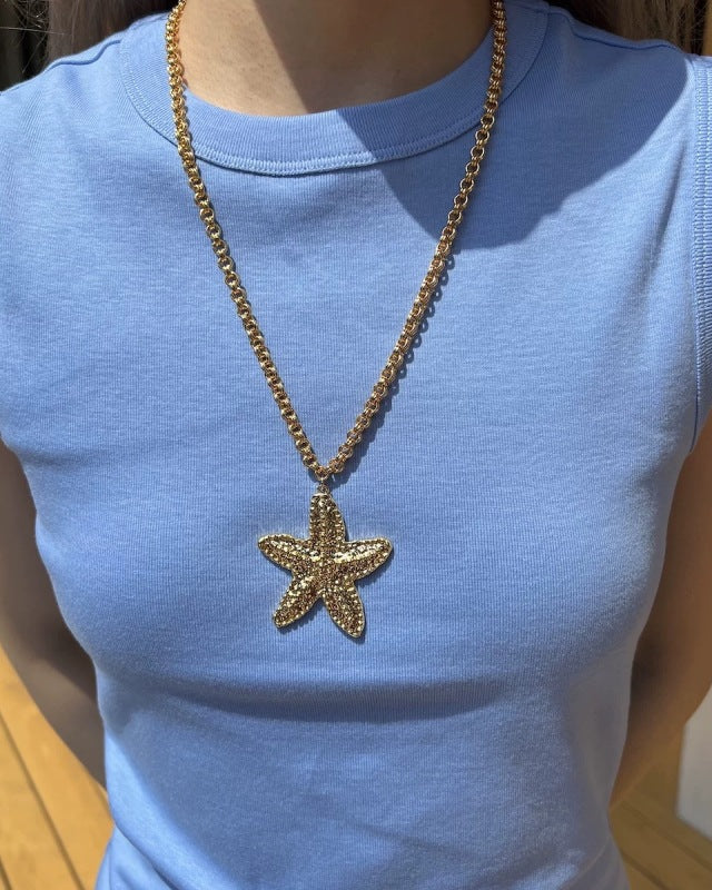 Aurelia Pendant Necklace | Necklace | 18k Gold Plated – Lunari Jewellery