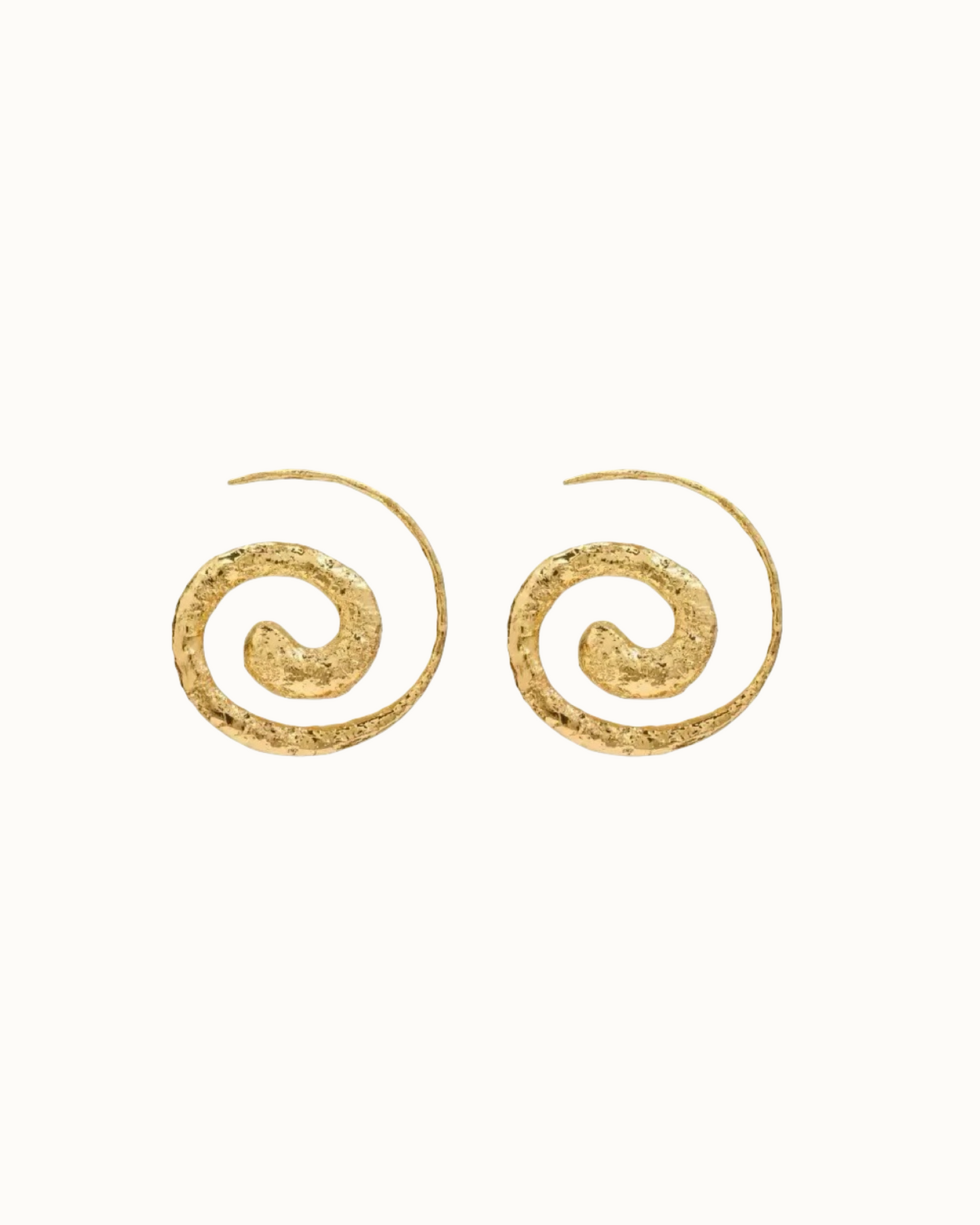 Spira Hoops | Earrings | Rhodium & S925 Silver – Lunari Jewellery