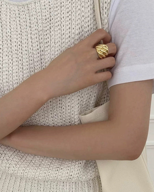 Ripple Crest Ring