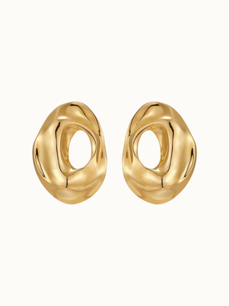 Void Flow Earrings | Earrings | S925 Sterling Silver – Lunari Jewellery