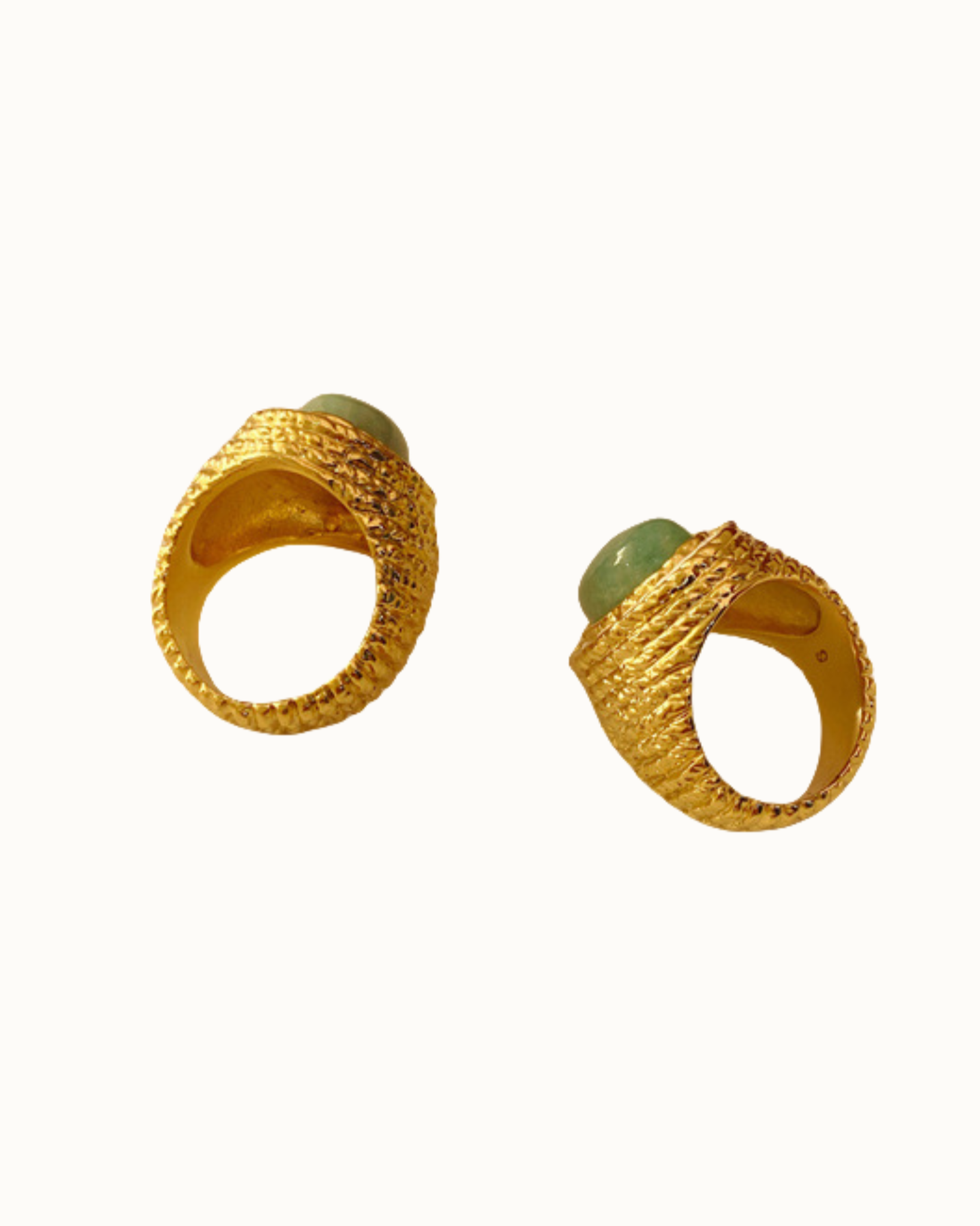 Amira Dome Ring | Ring | 18k Gold Plated – Lunari Jewellery