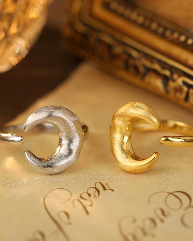 Selene Ring | Ring | Rhodium & S925 Silver – Lunari Jewellery