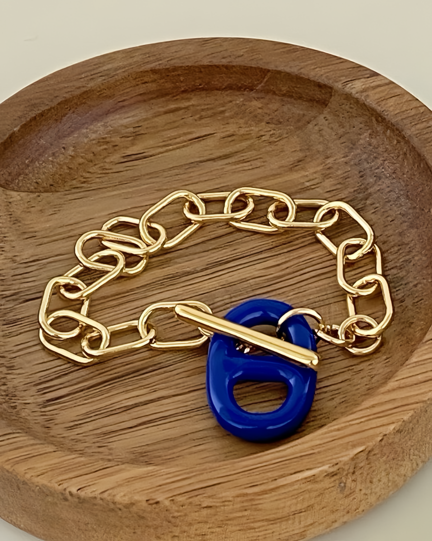 Marla Enamel Bracele | Bracelet | 18k Gold Plated – Lunari Jewellery