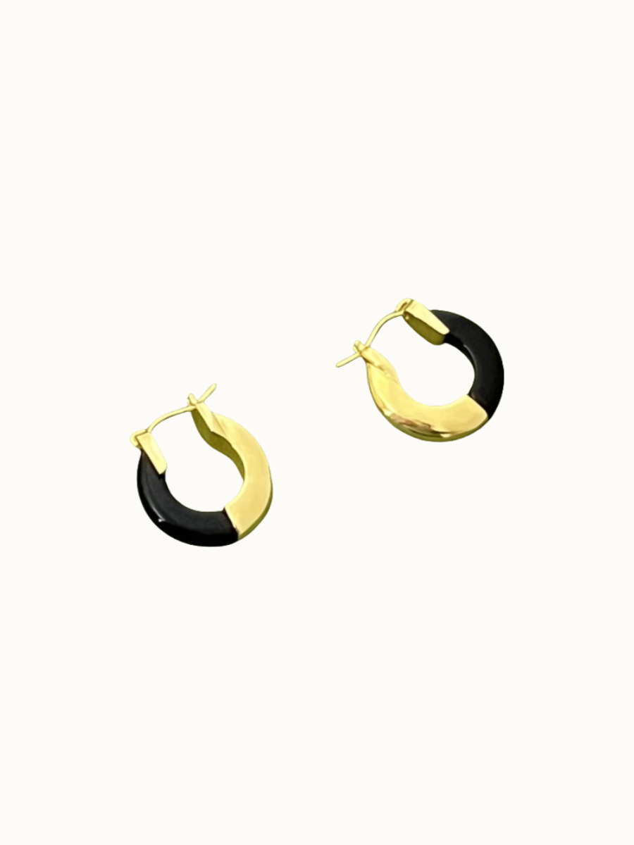 Sorella Hoops | Earrings | 18k Gold Plated – Lunari Jewellery
