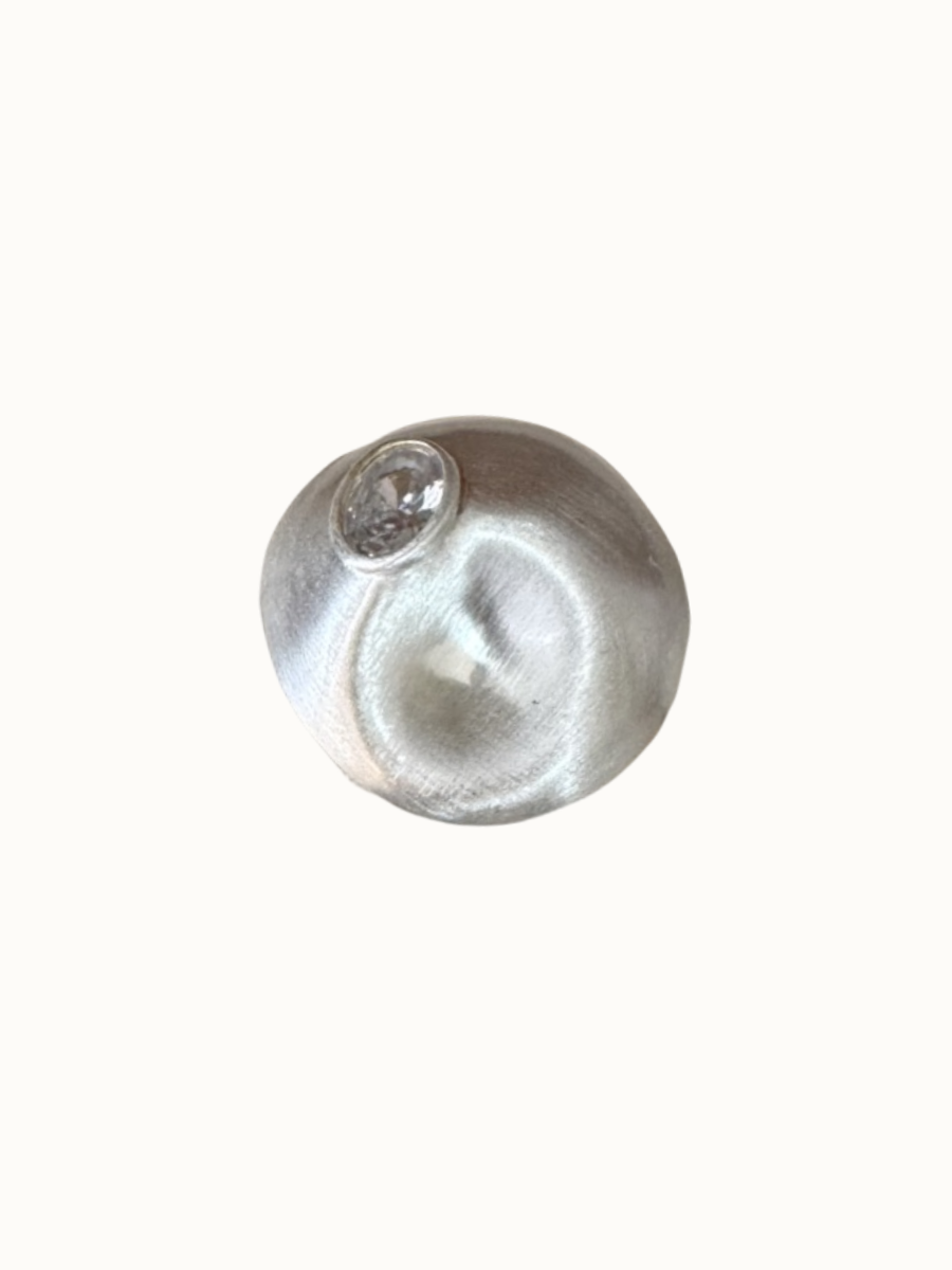 Spotlight Dome Ring | Ring | S925 Sterling Silver – Lunari Jewellery