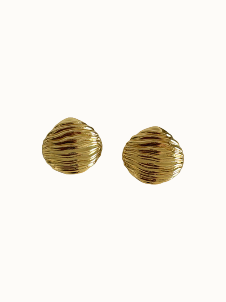 Shelline Studs | Earrings | S925 Sterling Silver – Lunari Jewellery