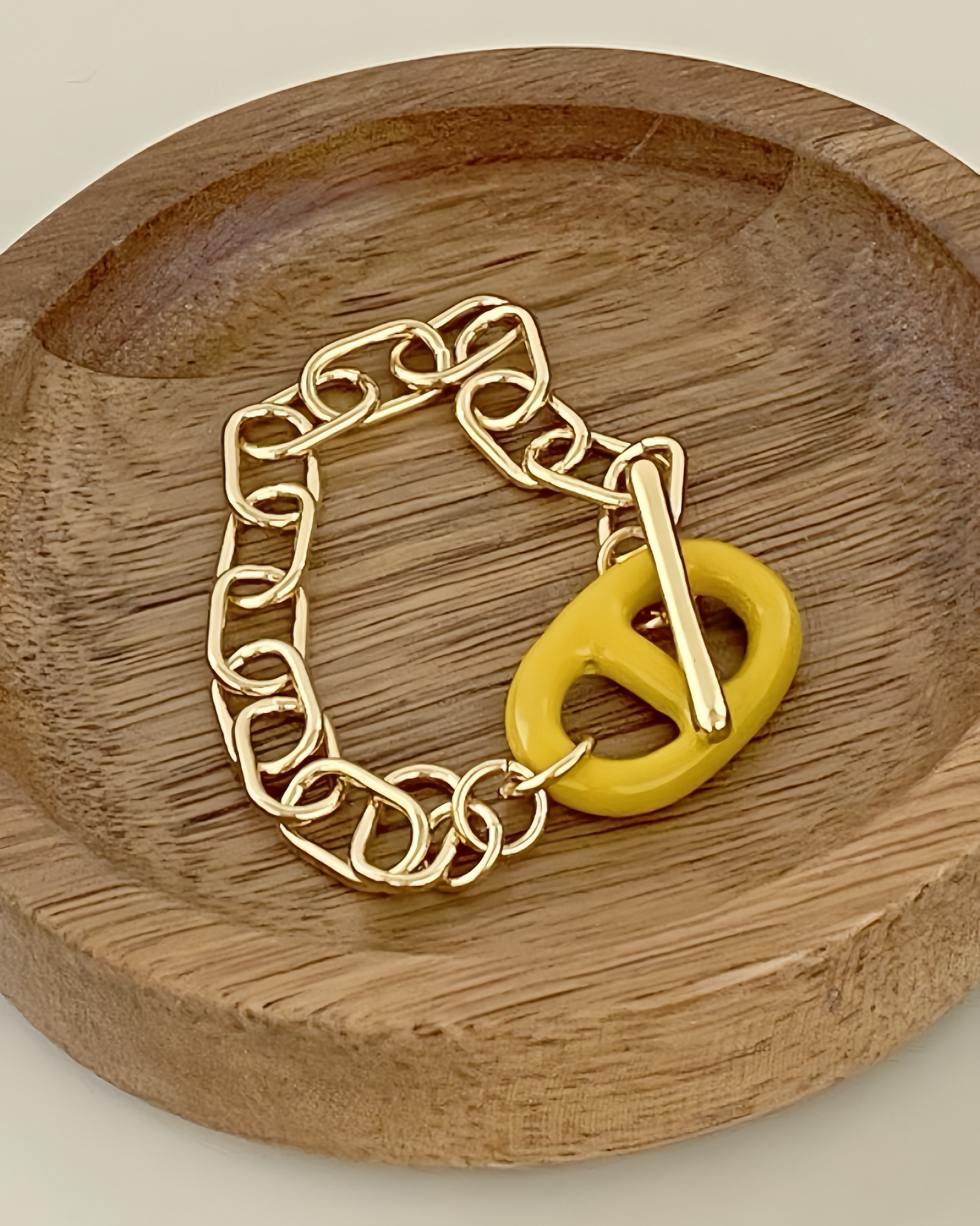 Marla Enamel Bracele | Bracelet | 18k Gold Plated – Lunari Jewellery
