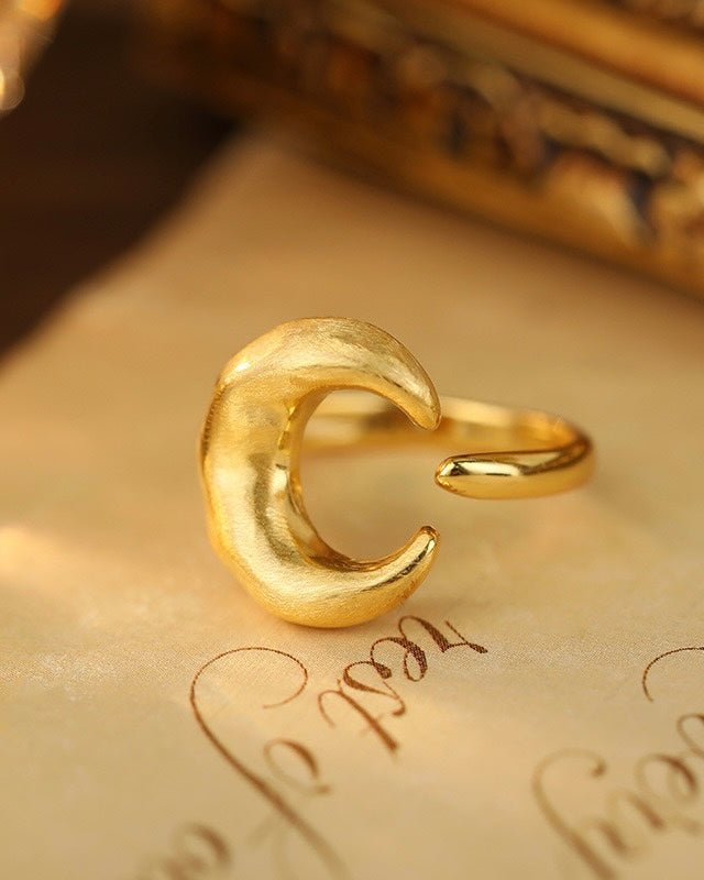 Selene Ring | Ring | Rhodium & S925 Silver – Lunari Jewellery