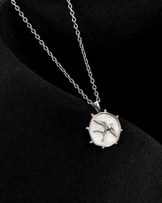 Swallow Emblem Necklace