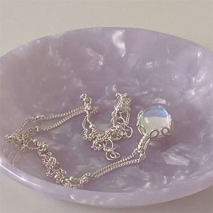 Moonstone Radiance Necklace | Necklace | S925 Sterling Silver – Lunari Jewellery
